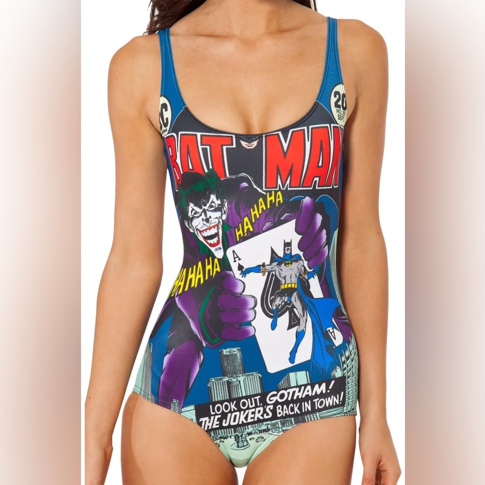 BLACKMILK JOKER'S REVENGE SWIMSUIT SMALL